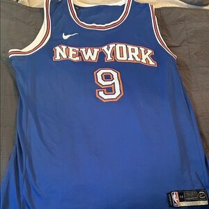 Nike Blue New York Jersey RJ